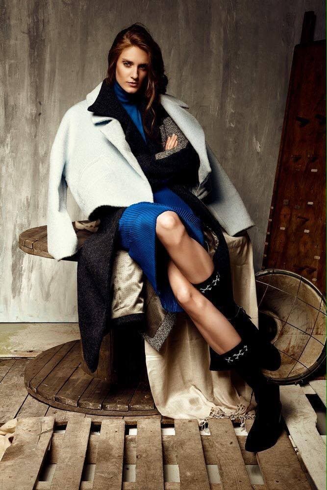 Makijaż w miejskim stylu – sesja fashion do magazynu.