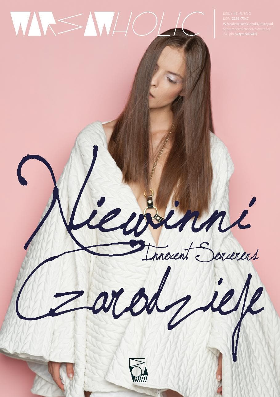 Okładka magazynu Warsawholic z Zuzą Kołodziejczyk – makijaż editorial.